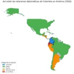 Así están las relaciones de Colombia con los países de América en 2026